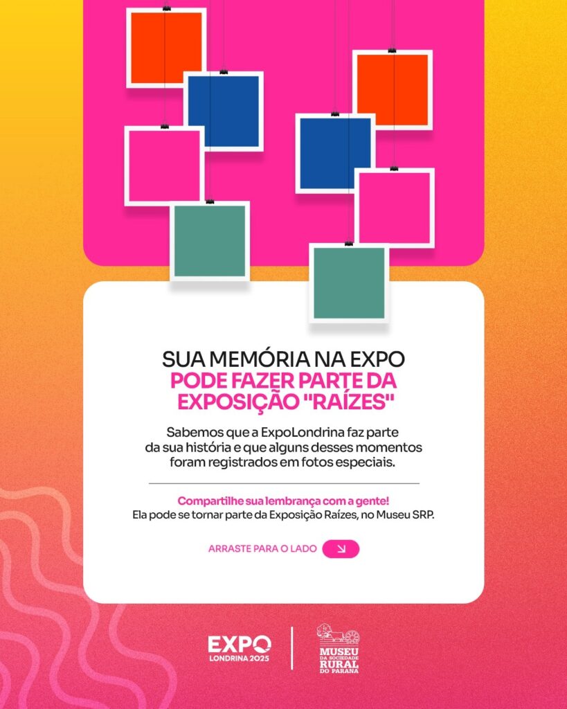 Campanha Raízes está convidando a todo público a enviarem fotos antigas da ExpoLondrina para montagem de uma exposição no Museu da Sociedade Rural