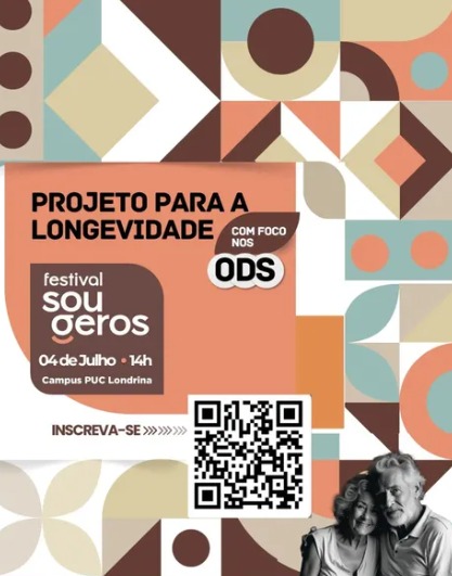 Festival Sou Geros divulga sua programação completa, com painéis, palestras, oficinas e atrações culturais