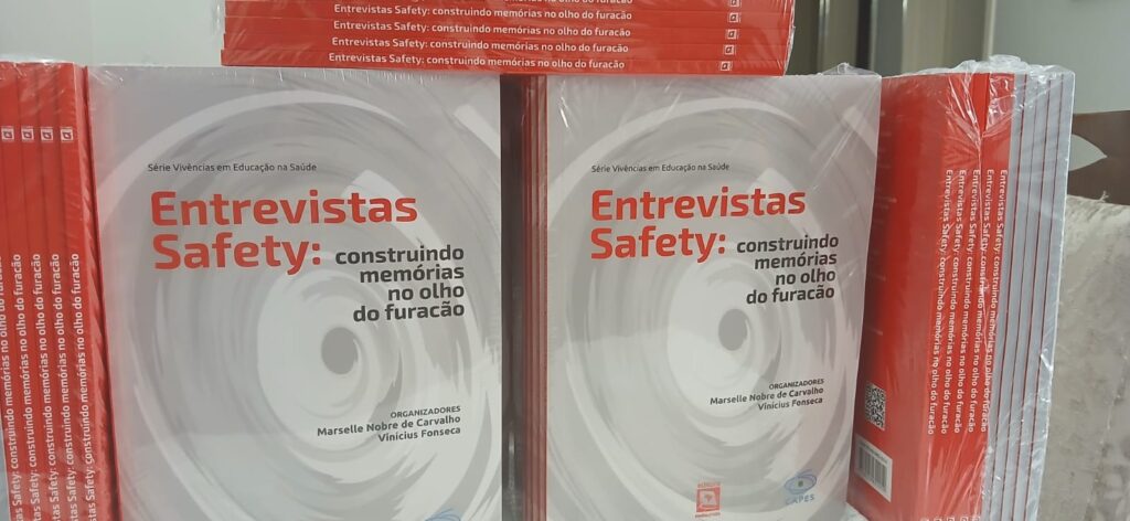 Livro Entrevistas Safety, com sobre a pandemia, será lançado no Sesc Cadeião, dia 22. 