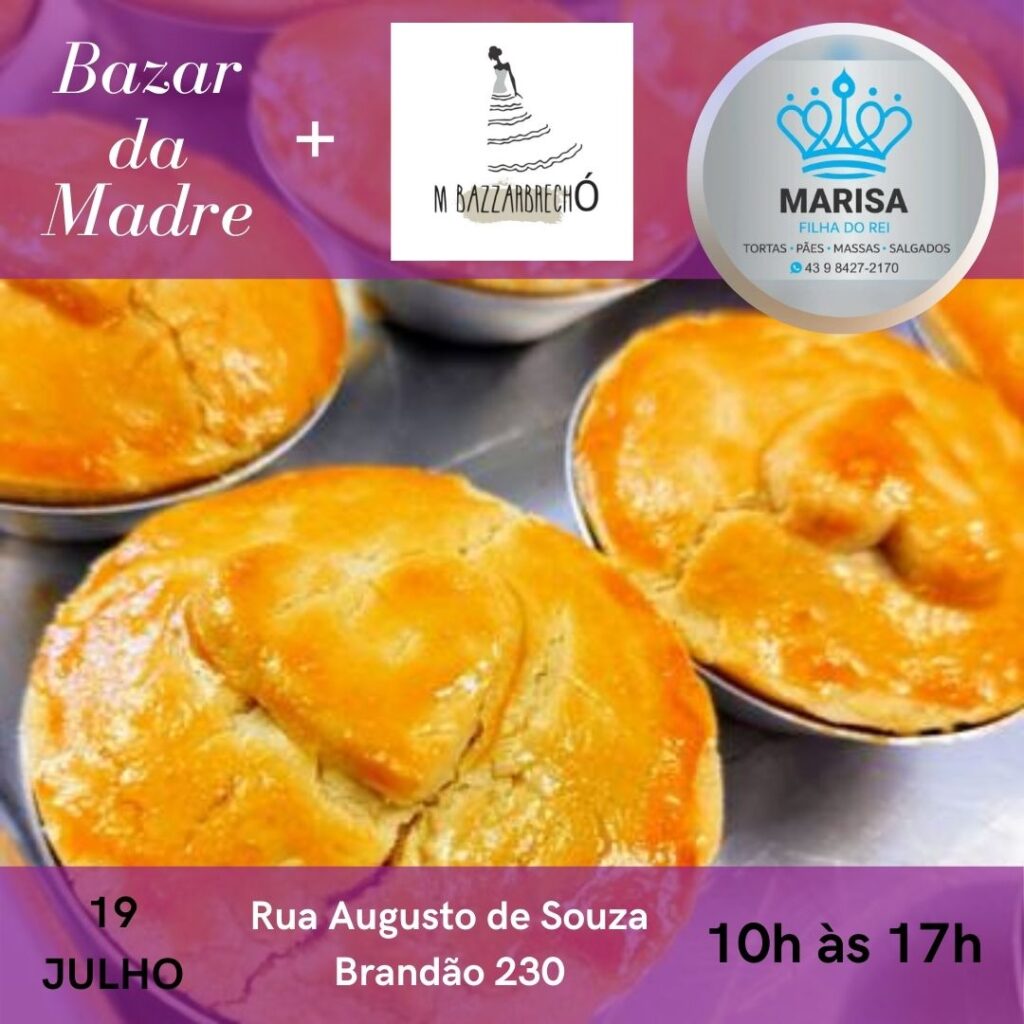 O Bazar da Madre é uma das feiras culturais de Londrina que merece ser conhecida. E neste sábado (19), tem uma, na casa de uma das participantes