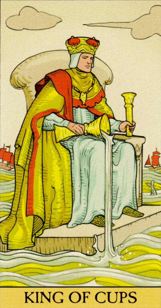 O arcano do semana, o Rei de Copas, nos convida a abrir espaço para o coração, um convite para plantar intenções que fortaleçam os laços. 