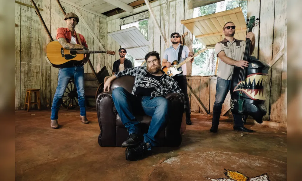 Neste domingo (12), tem pré-festa do festival Paraíso do Rock, no Barbearia Bar, com a presença de BobWayne e banda Farol Negro