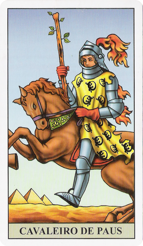 O Cavaleiro de Paus chega trazendo sua energia em movimento, um convite para mudar algo na rotina, no trabalho e nos relacionamentos