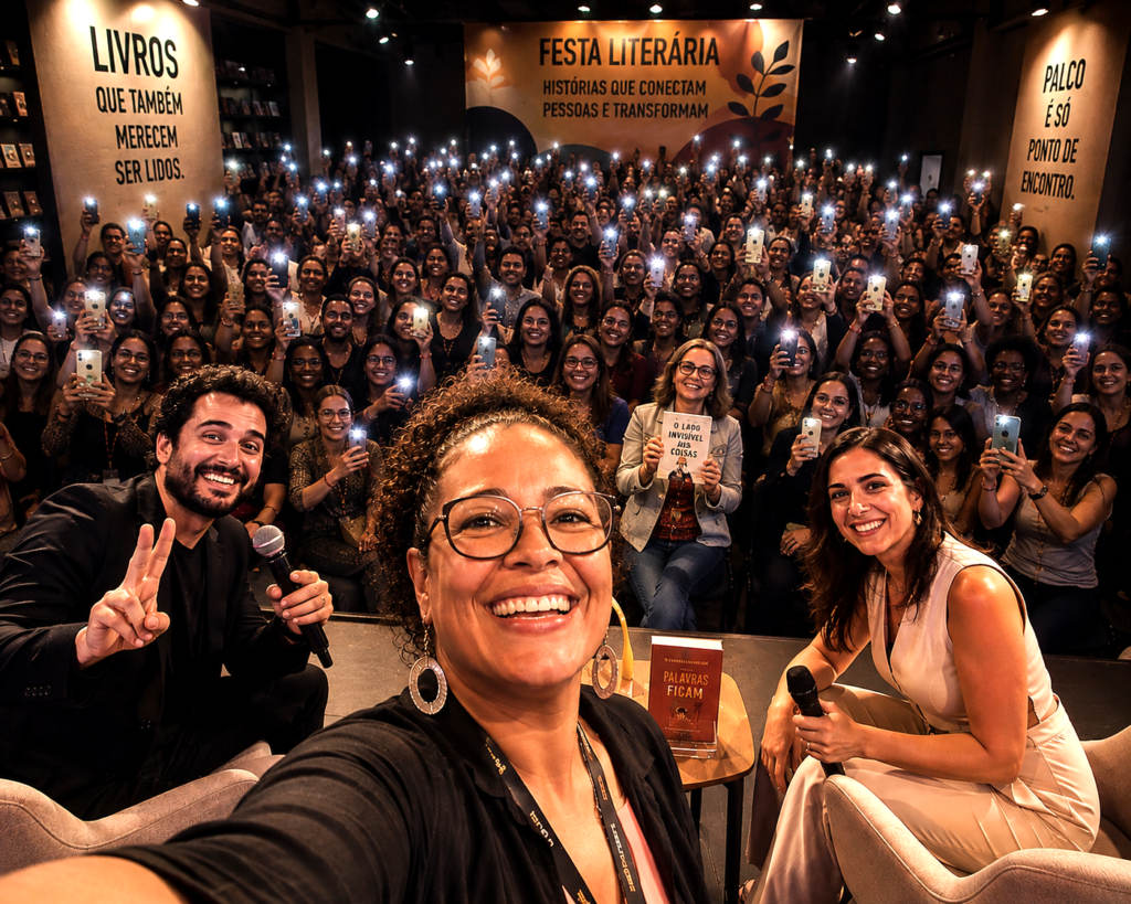 Uma produtora cultural, uma escritora sem fama midiática e uma ex-publicitária analisam por que festivais literários no Brasil transformam autores em celebridade e deixam livros de pequenas editoras esquecidos no corredor