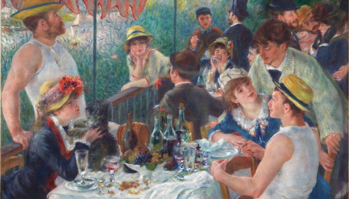 21. Auguste Renoir, Le dejeuner des canotiers, 1880
