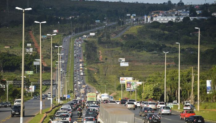 Brasilia - Movimento de saída para o feriado de carnaval  tranquilo no Aeroporto JK e rodovias do Distrito Federal(José Cruz/Agência Brasil)