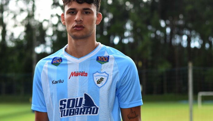 Novo contratado, o atacante Paulo Bessa tem 19 anos - foto Gustavo Oliveira/LEC
