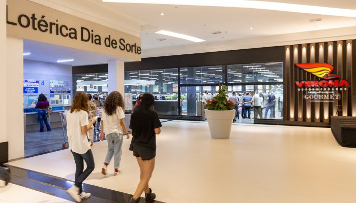 Nova área do shopping