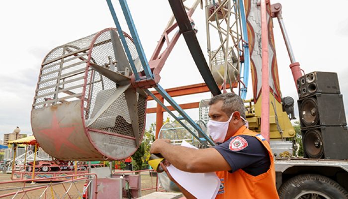 Defesa Civil Roda gigante