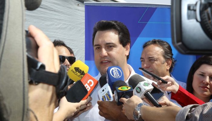 Governador Carlos Massa Ratinho Junior em Londrina. Londrina,03/10/2019 Foto:Jaelson Lucas / AEN