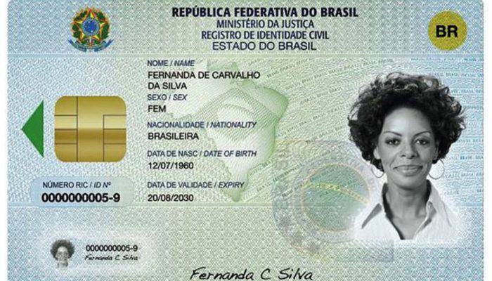 Novo RG foto divulgação TSE