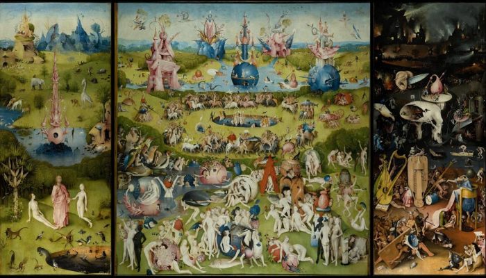 O Jardim das Delícias, de Bosch