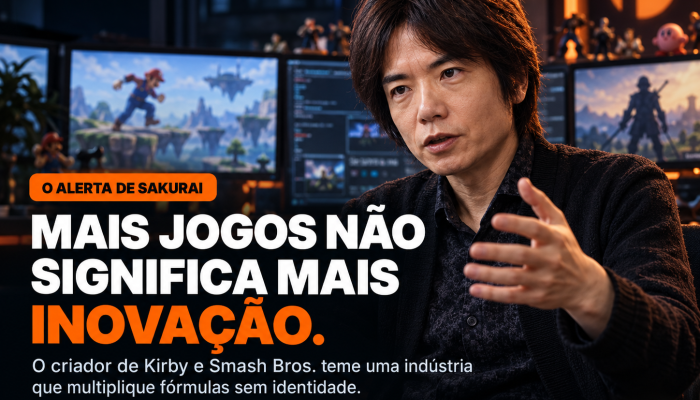 Sakurai Alerta Sobre a Inovação nos Games