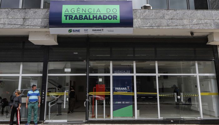 Curitiba, 12 de dezembro de 2022 - Agência do Trabalhador, localizado no centro da capital paranaense. Foto: Roberto Dziura Jr./AEN