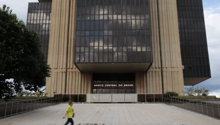 Edifício-sede do Banco Central no Setor Bancário Norte, em lote doado pela Prefeitura de Brasília, em outubro de 1967