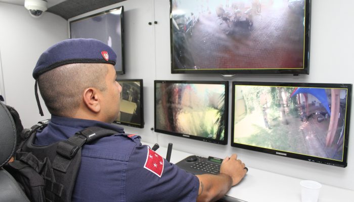 Central de Monitoramento da GM de Londrina
