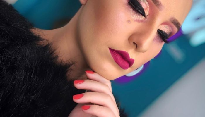 Uma maquiagem chique para o carnaval!