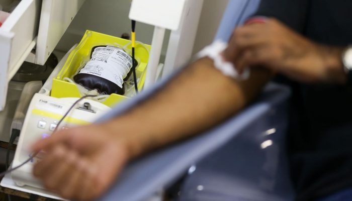 Para marcar o Dia Mundial do Doador de Sangue, Ministério da Saúde lança campanha de doação de sangue, no Hemocentro de Brasília
