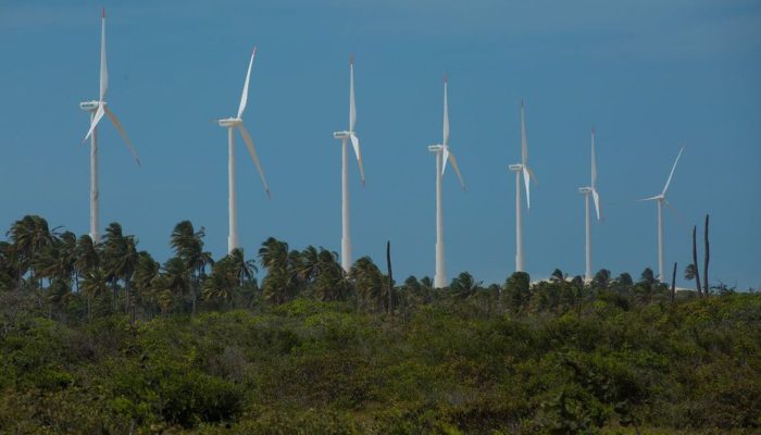 Usina de Energia Eólica (UEE) em Icaraí, no Ceará (CE)