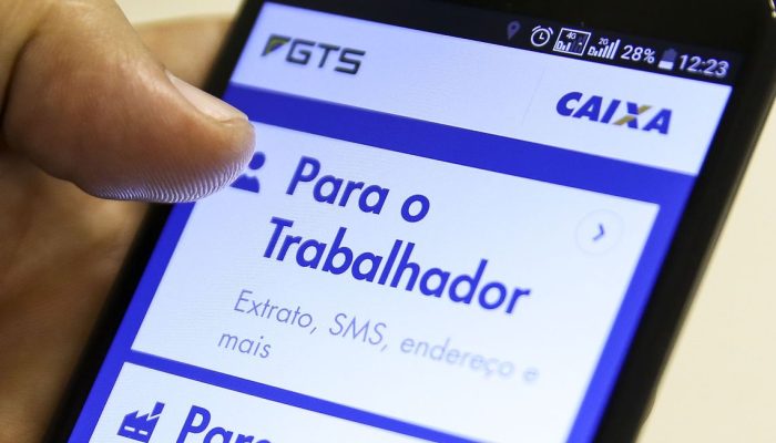 Aplicativo Caixa Econômica Federal- FGTS.