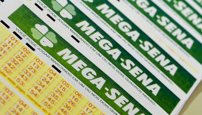 Bilhetes de aposta da mega-sena