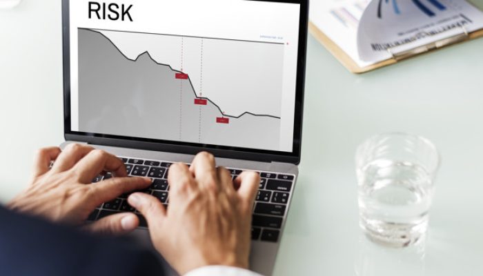 Graph Business Financial Investment Risk Word